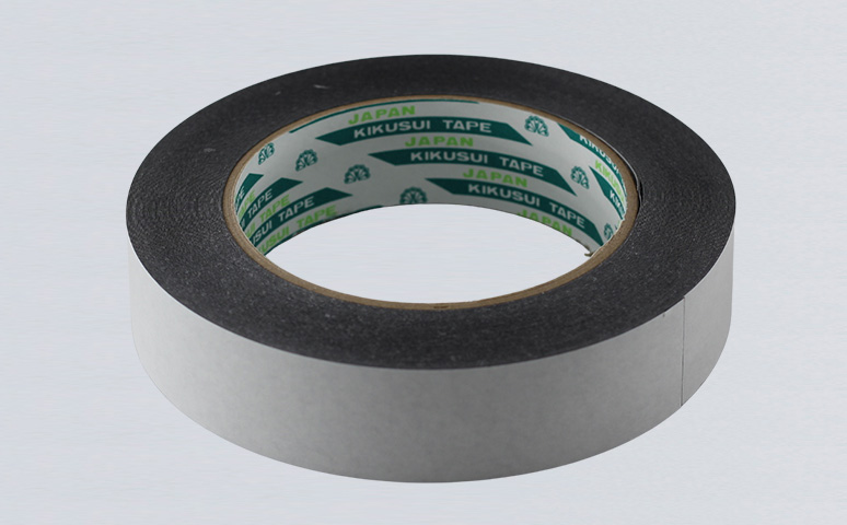 黑色PE編織布基雙面膠帶，丙烯酸膠層