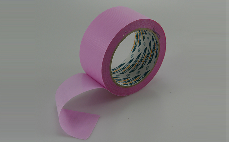 原裝進口日本菊水膠帶粉色編織布遮蔽膠帶,易手撕膠帶,無殘膠,醒目提醒,防止遮蔽施工后忘記撕除,電話:13515460137.